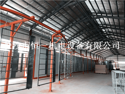 工程防护门涂装生产线